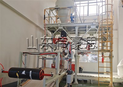 滑石粉智能噸袋包裝機的工作過程