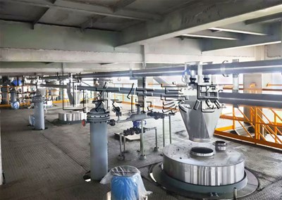 定制鈣粉管鏈輸送機 管鏈式輸送機現場