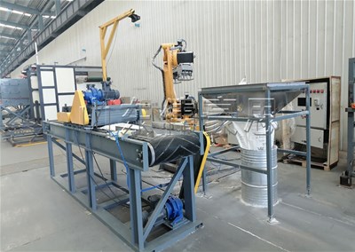 氫氧化鈉全自動破袋機 自動拆垛拆包機器人