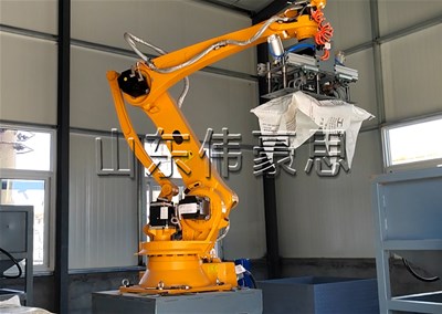 磷酸銨自動拆包機器人 機械手全自動破袋機