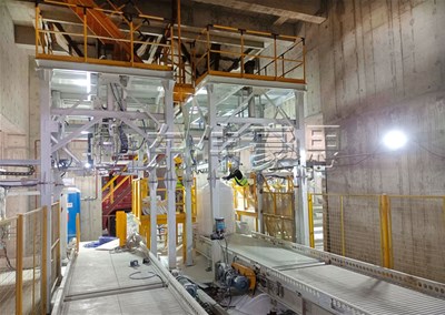 電池材料全自動噸包包裝機 自動噸袋包裝機流程