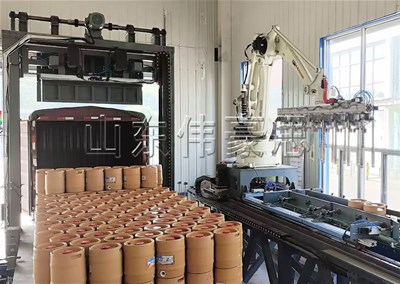 啤酒桶全自動裝車機 推進式自動裝車機流程